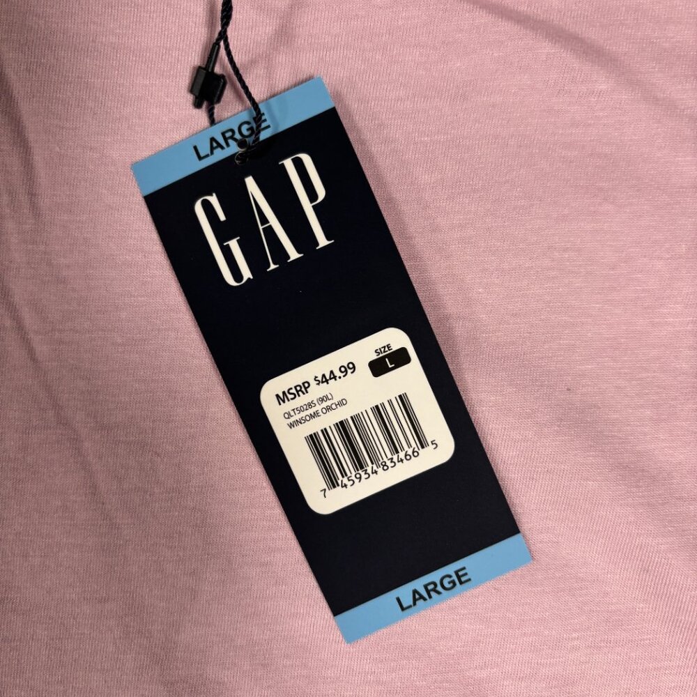 NWT: Gap English Manor T-Shirt - Women's L - Color: Pink - CL - Picture 2 of 3